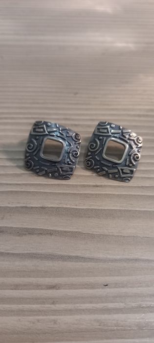 Kolczyki z orientalnym etnicznym wzorem