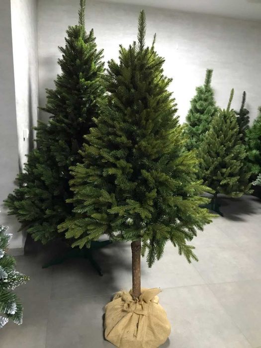 Choinka sztuczna NA PNIU NATURA stoisko polski producent OKAZJA