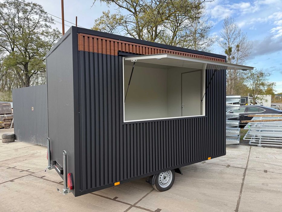 Przyczepa gastronomiczna FoodyWheel 3,5x2m Food Truck LAMEL PREMIUM