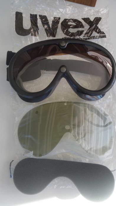 UVEX Gogle ochronne wojskowe ULTRASONIC (wymienne szybki)