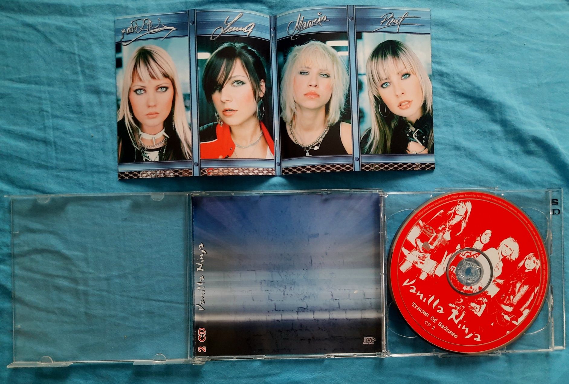 vanilla ninja traces of sadness 2 cd płyta
