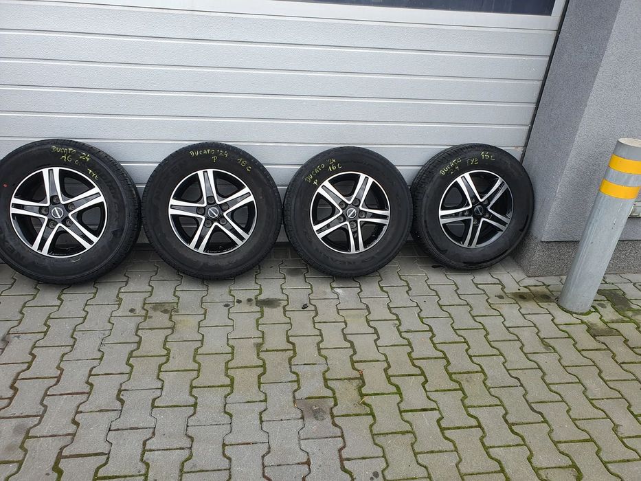 Felgi aluminiowe Koła Borbet Fiat Ducato 5x130 16cali