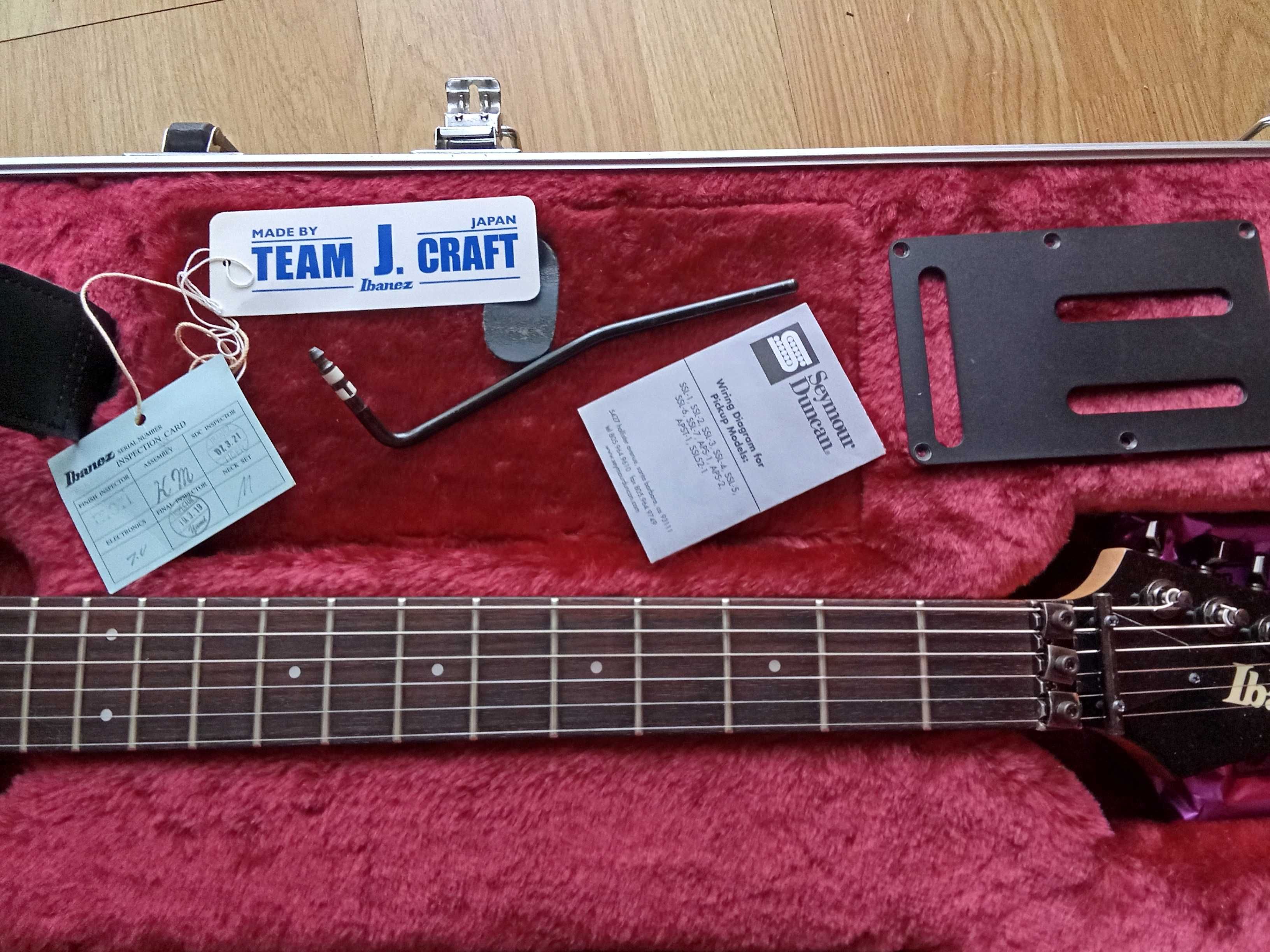 Ibanez Prestige RG 1570 - Team J. Craft Japan (Seymou Duncan)