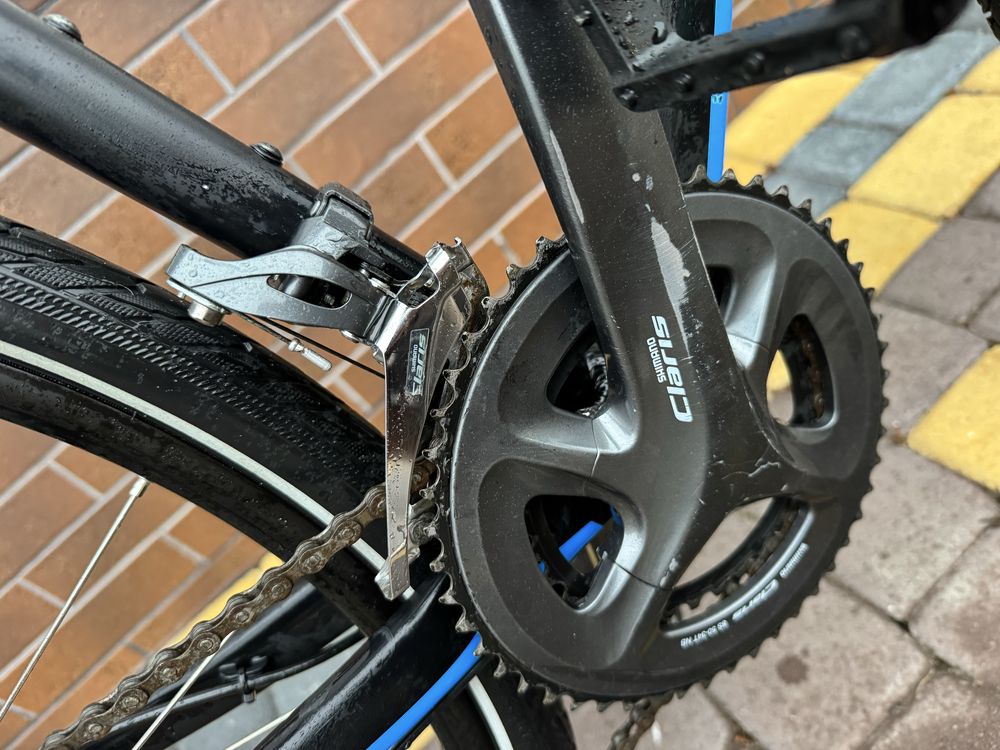 Велосипед cube sl road full claris 2x8 disc l
