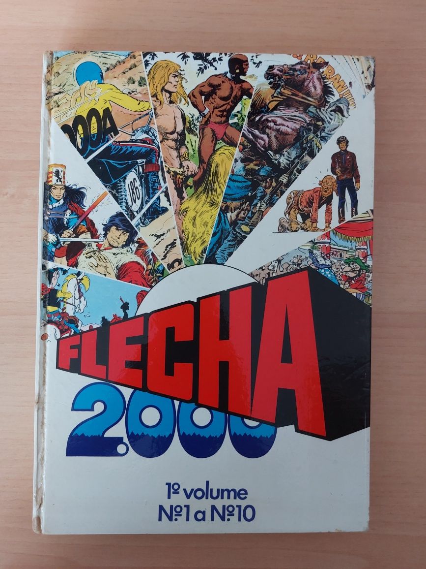 Coleção BD Meriberica - Flecha 2000 1ª Serie Completa 4 Volumes.