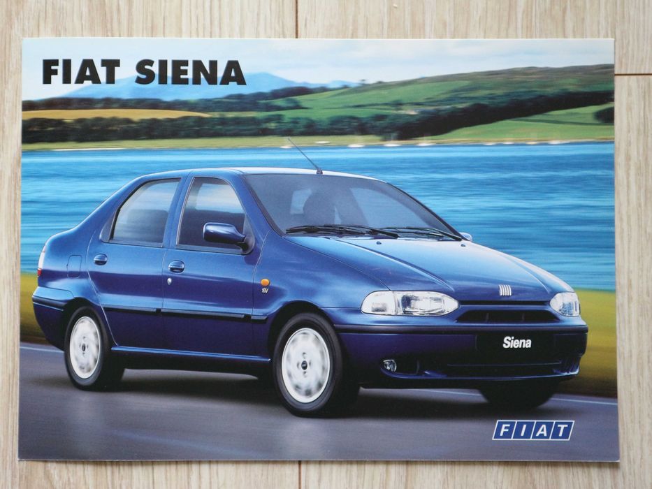 Fiat Siena - prospekt folder katalog