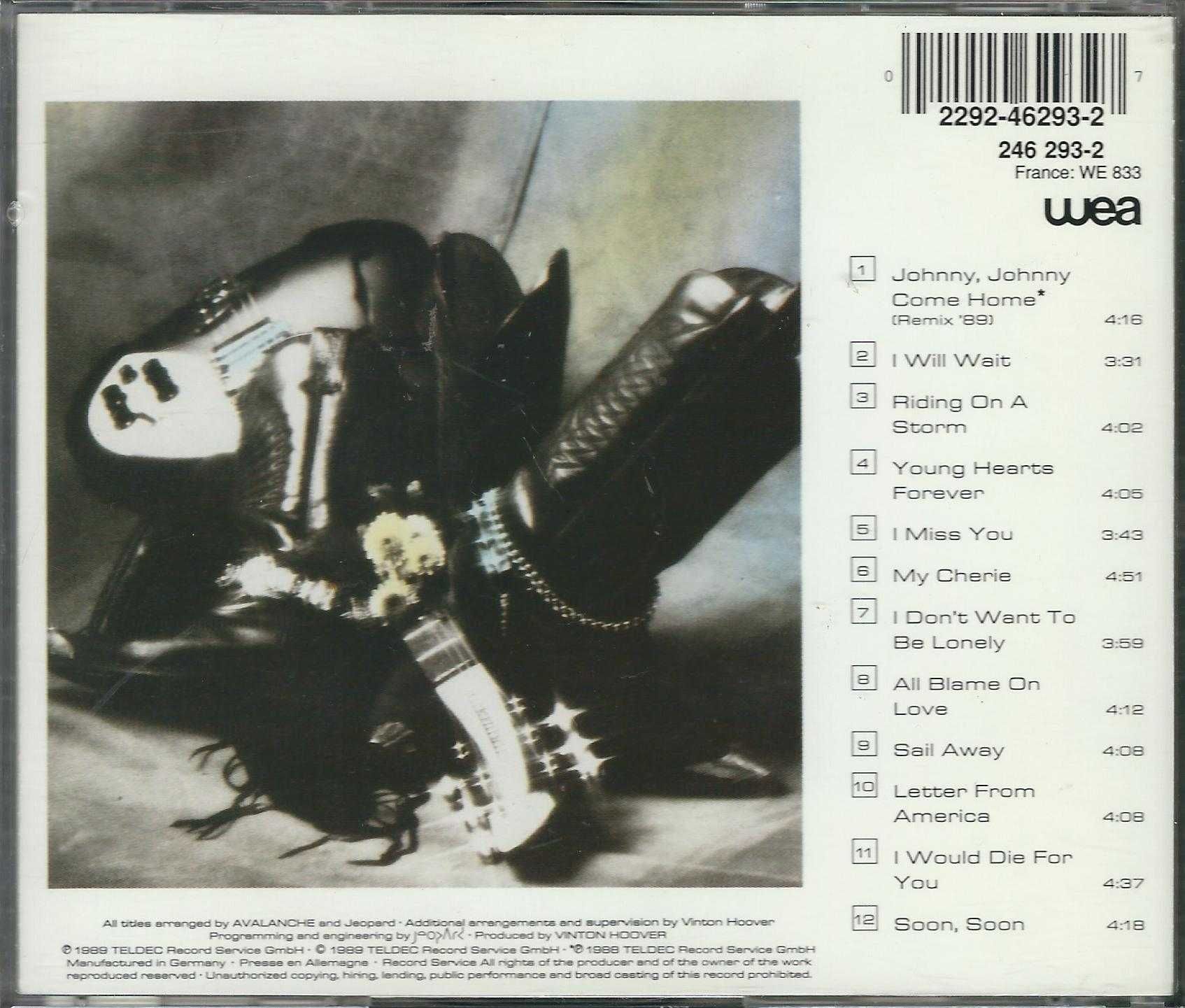 CD Avalanche - Avalanche (1989) (TELDEC)