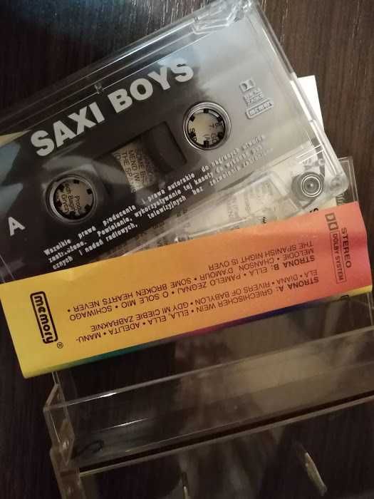 SAXI BOYS - Kaseta magnetofonowa - utwory na saxofonie 2 kasety