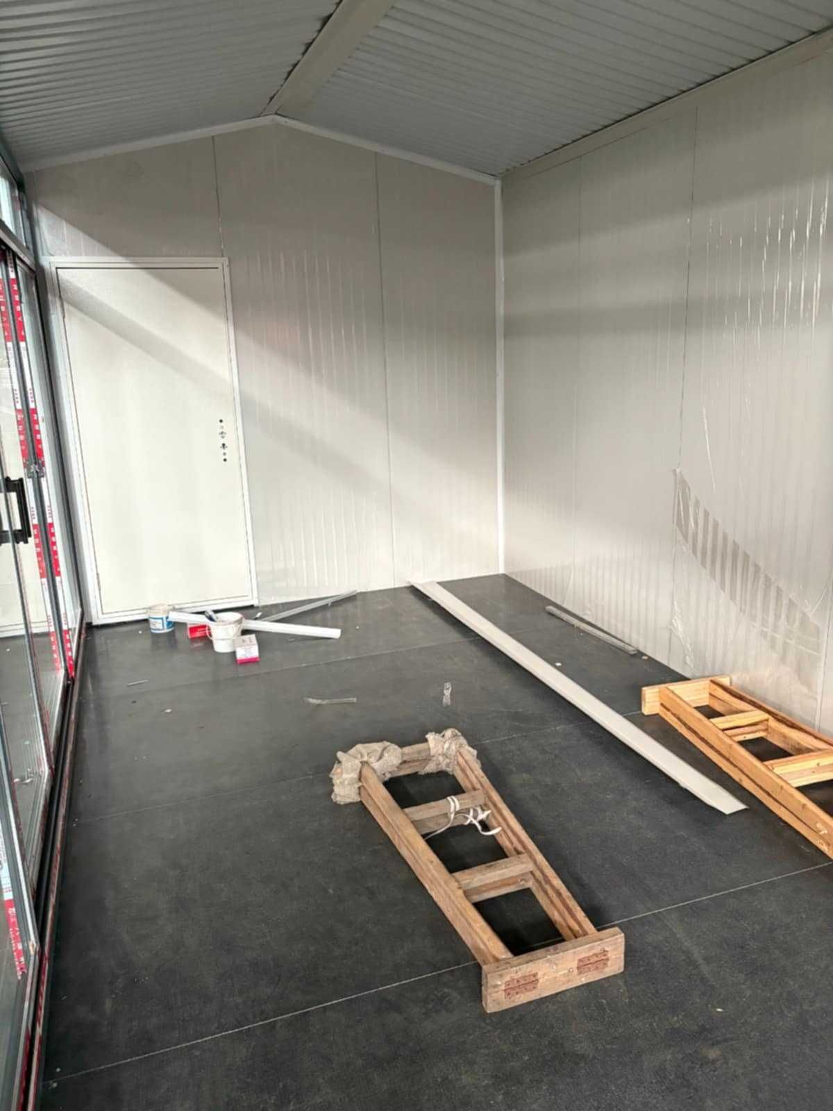 domek mobilny rama modułowy ogródek piwny sauna