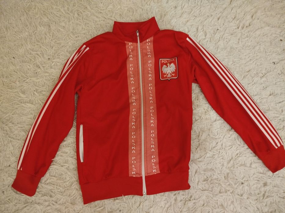 Chłopięca bluza sportowa. Rozmiar 134. Lewandowski