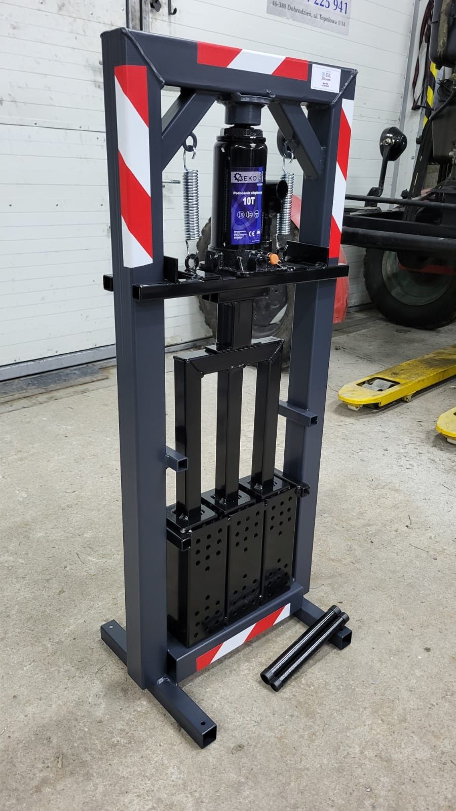 Brykieciarka 10t hydrauliczna ręczna