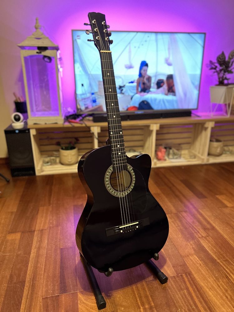 Gitara akustyczna 7/8 bardzo ładna