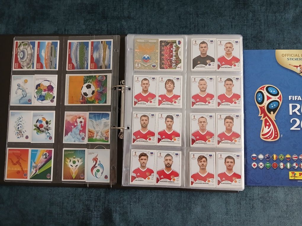 Caderneta mundial 2018 completa