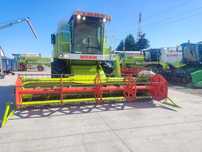 Claas dominator Mega 204 kombajn zbożowy z lawety
