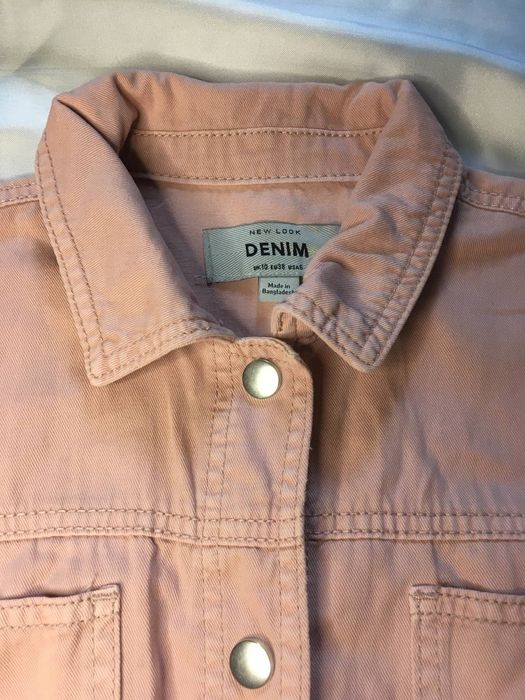 Джинсовий комбінезон з карманами