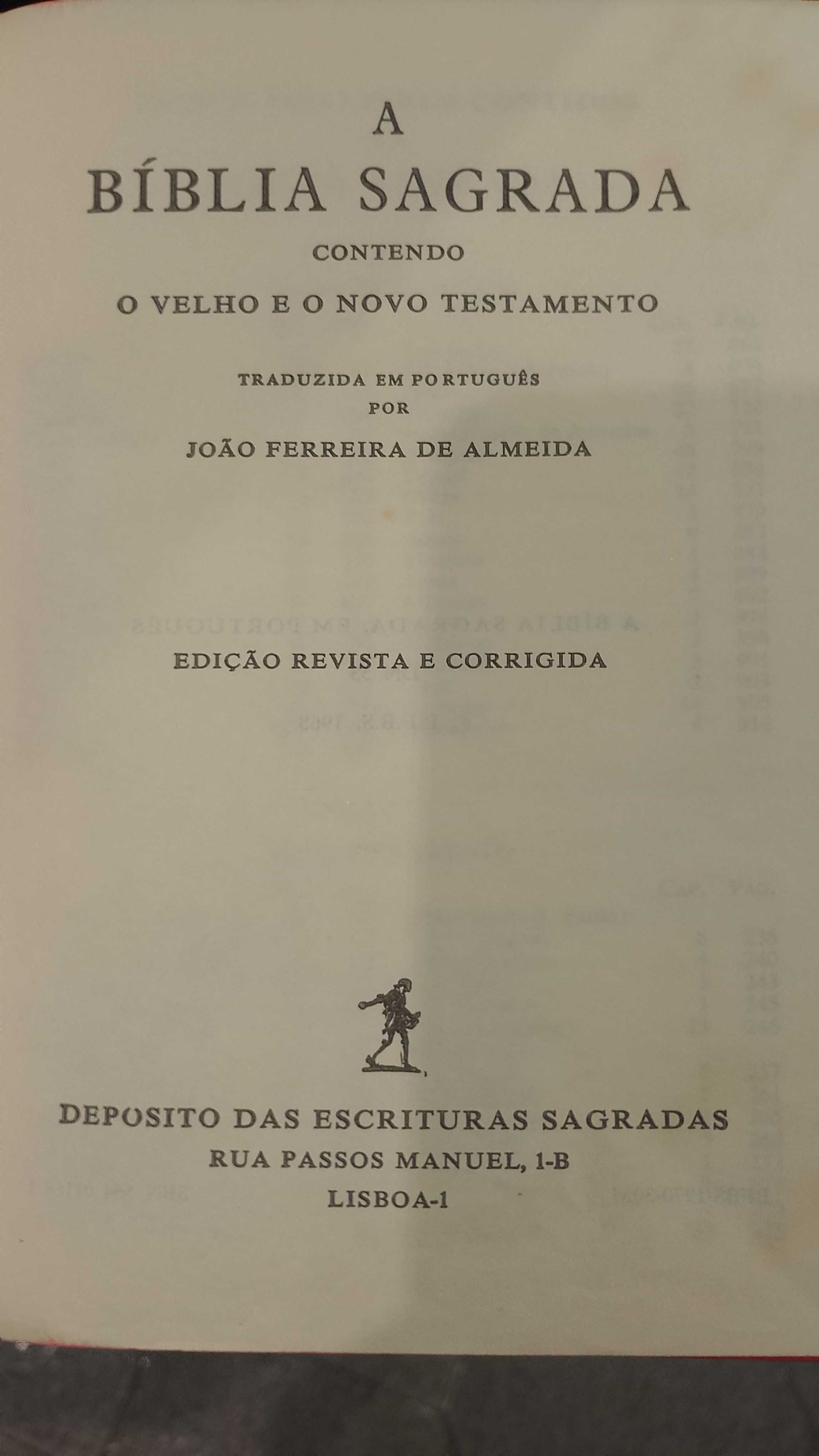 Bíblia Sagrada Velho e novo Testamento