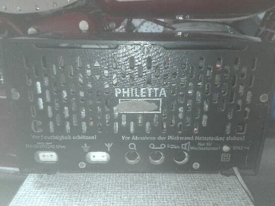 Radio lampowe Philetta