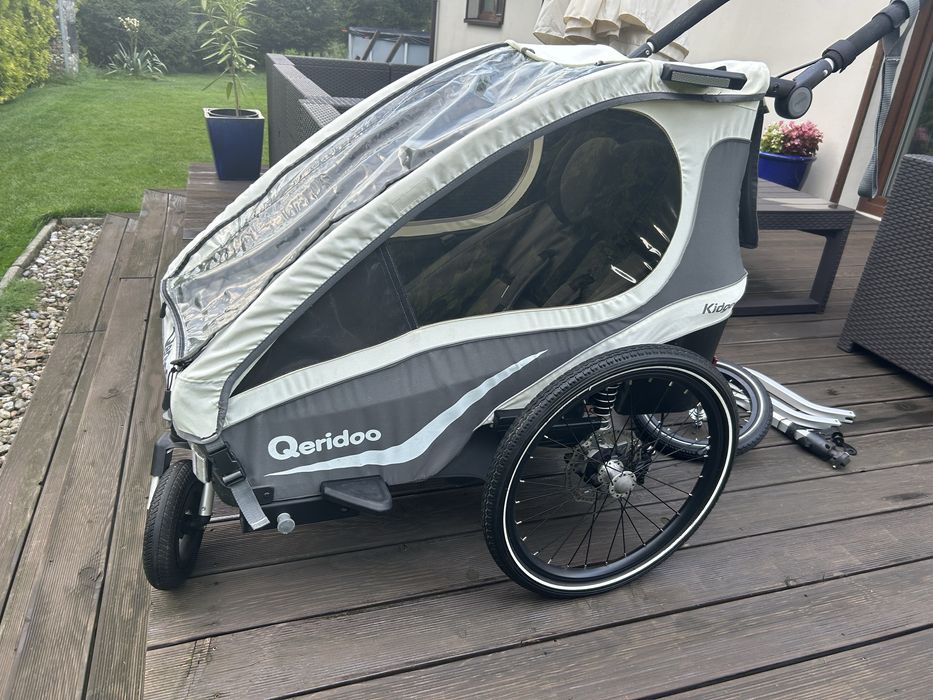 Qeridoo Kidgoo 1 przyczepka rowerowa