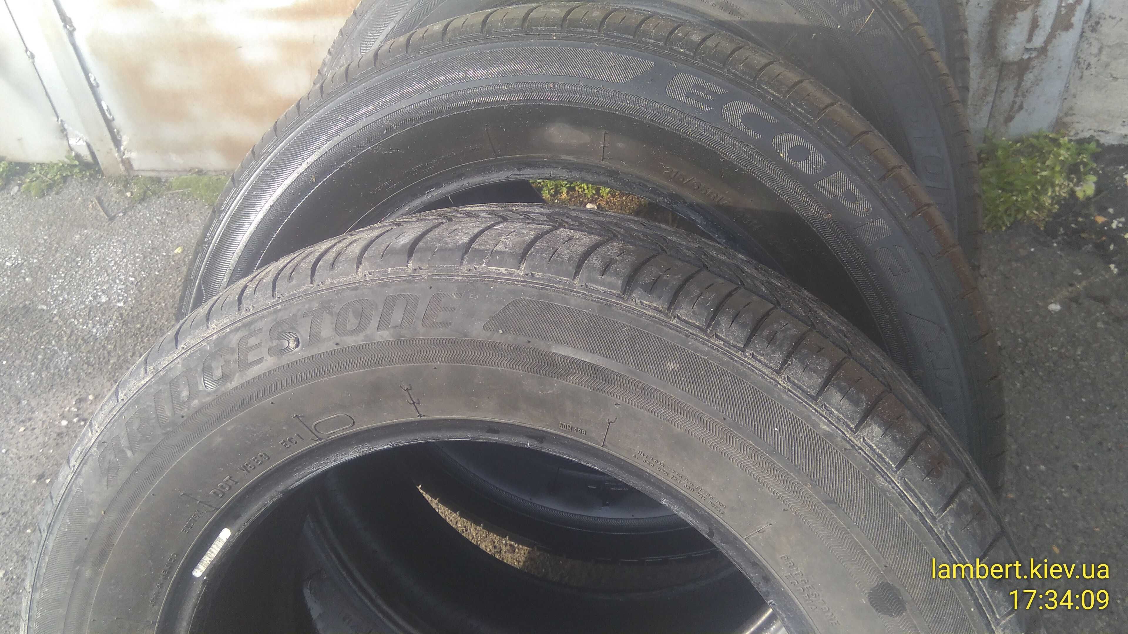 всесезонні шини Bridgestone 215/65 R17