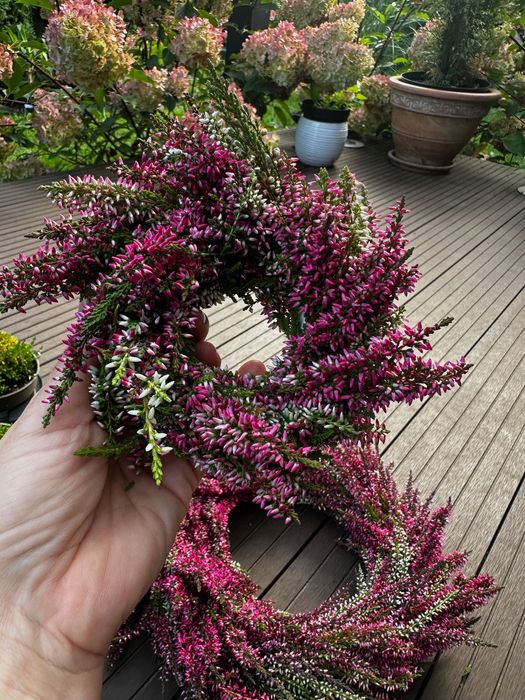 Wianki wykonywane ręcznie