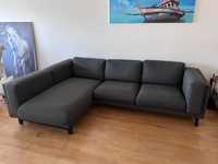 Sofa Nockeby com chiase lounge 3 lugares