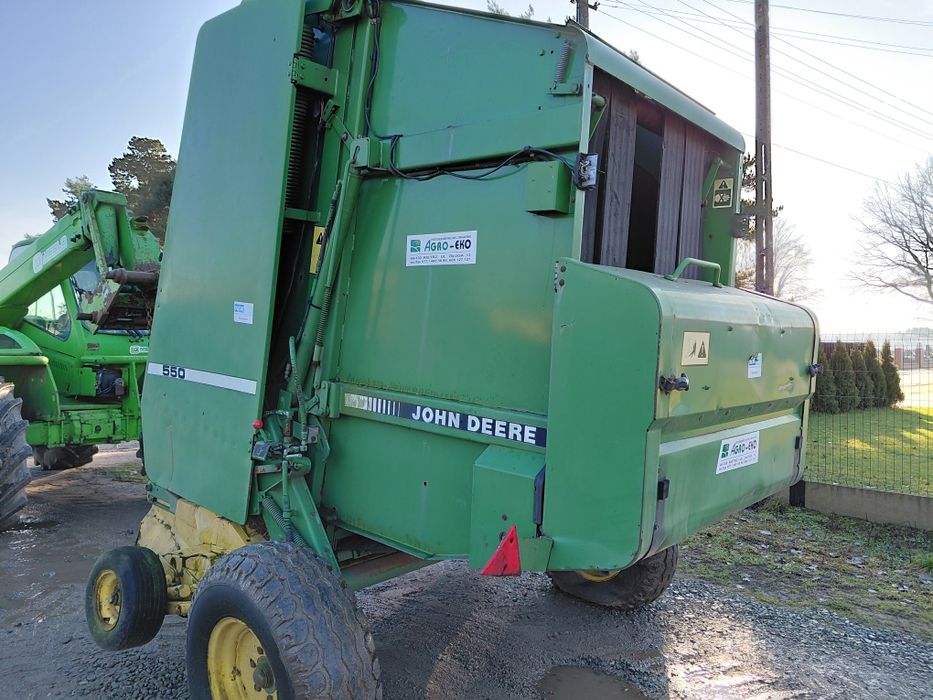 Prasa John deere 550 siatka ze siatka sznurek