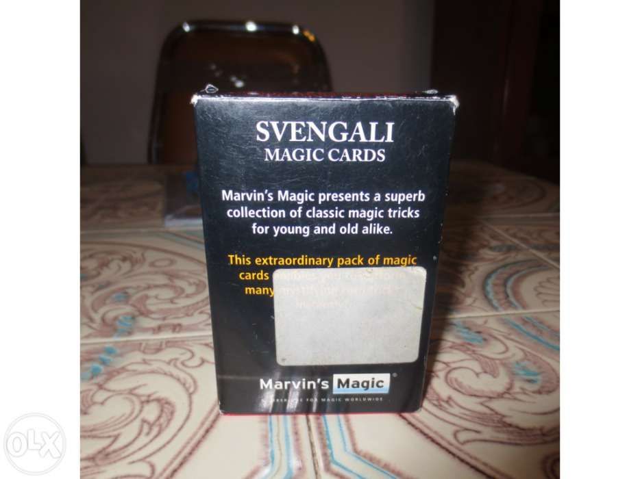 Baralho de cartas magico