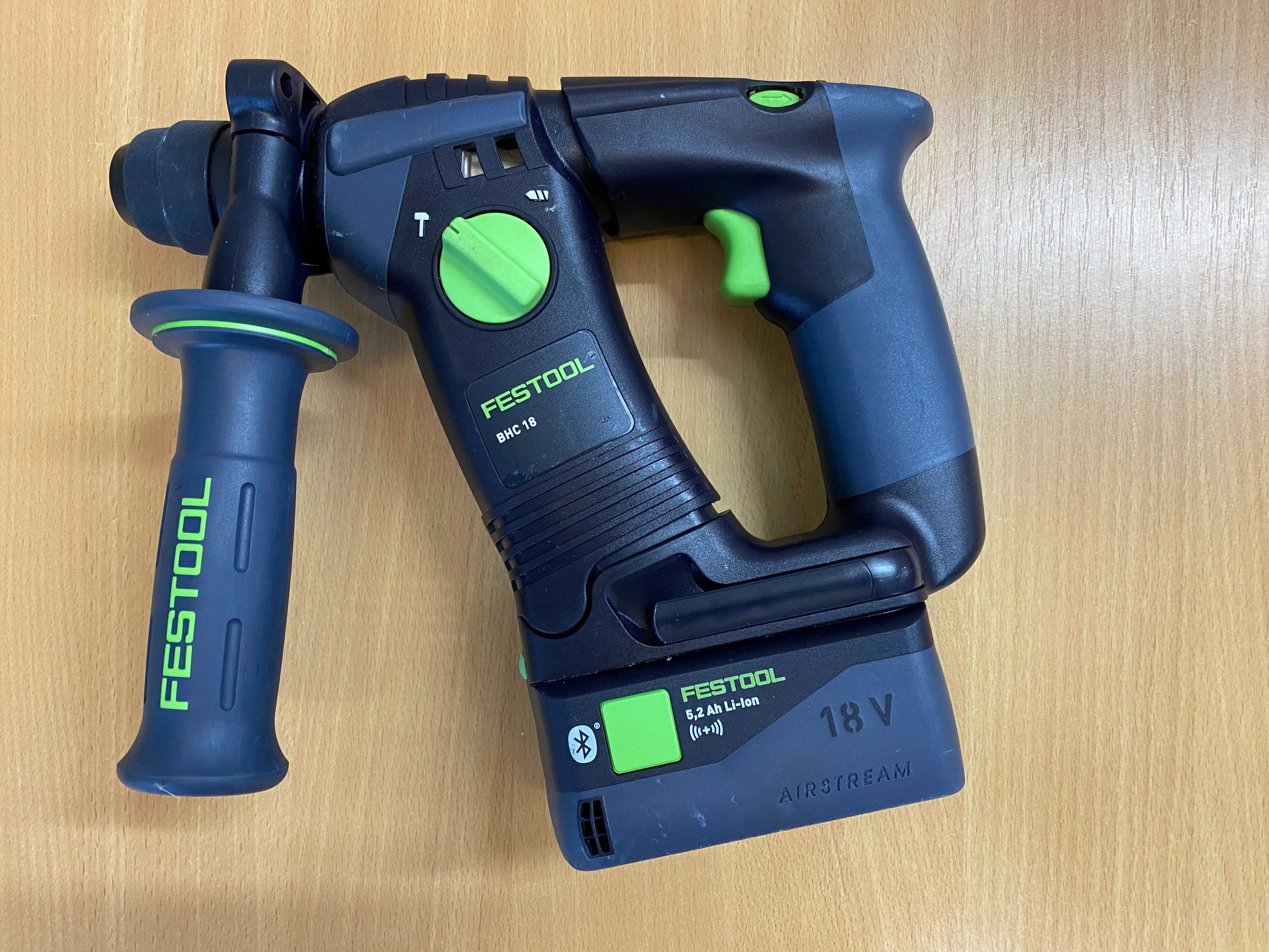 Młotowiertarka FESTOOL BHC 18 + akumulator 18V 5.2Ah 09.2023r