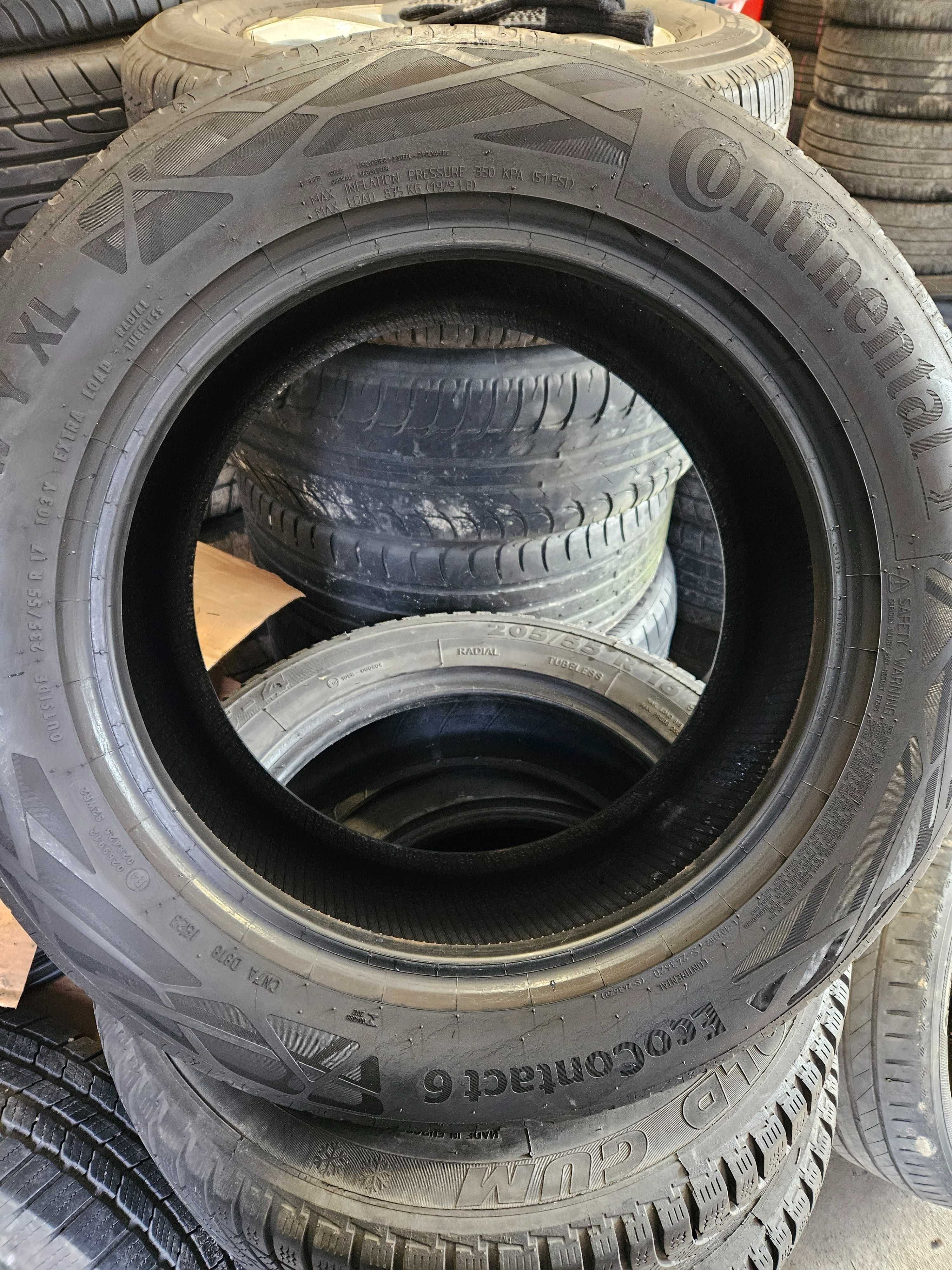 Continental 235/55 r17 EcoContact 6 /// 4mm!!! 2023r wysyłka