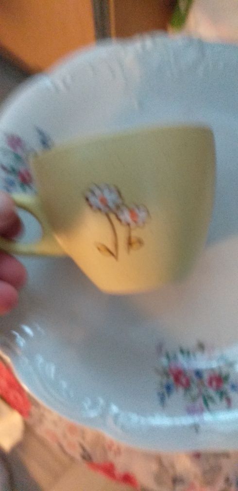 Porcelana filiżanki kaffe