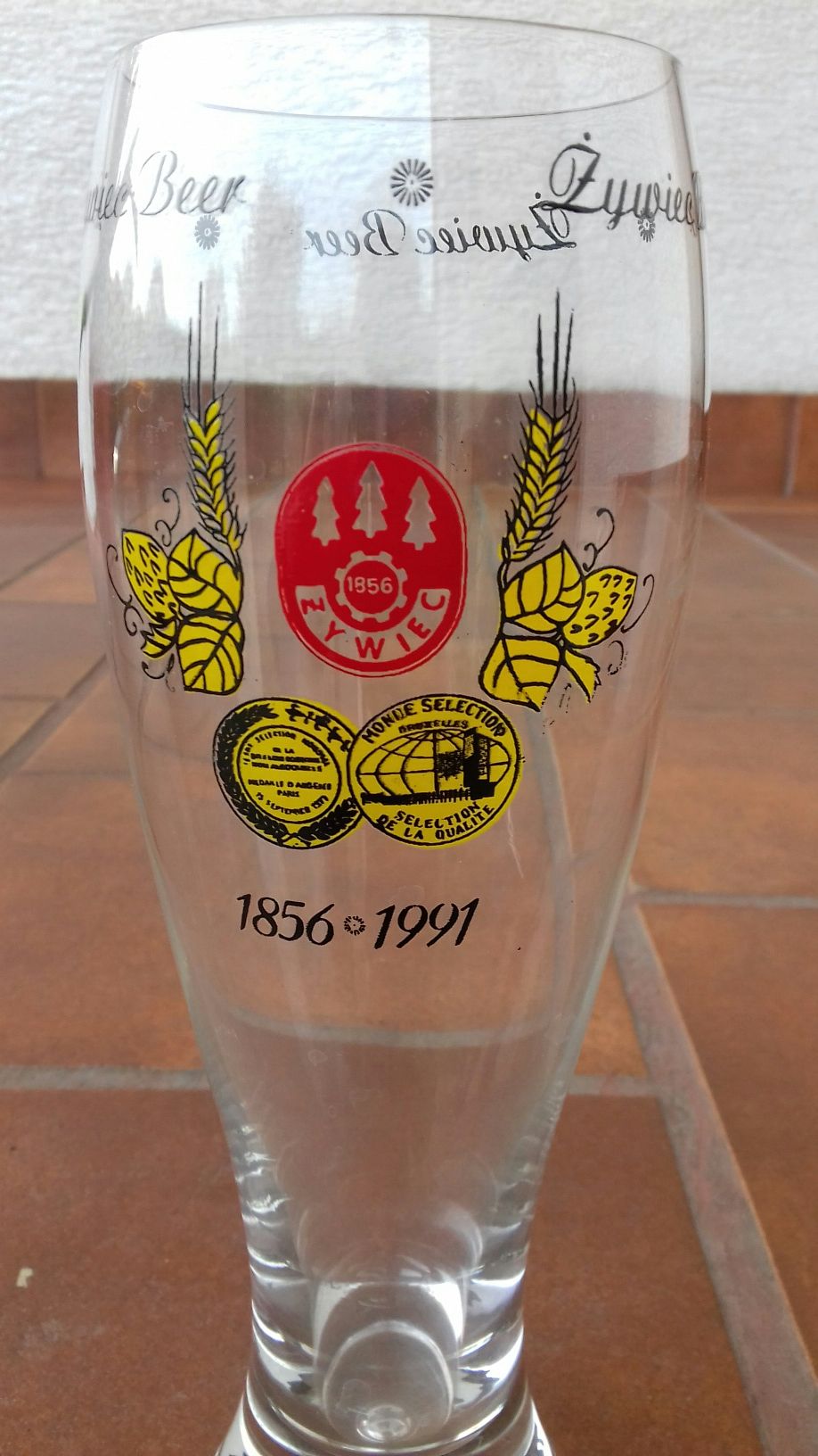 Kufel szklanka Zywiec 1856 -1991 kolekcja