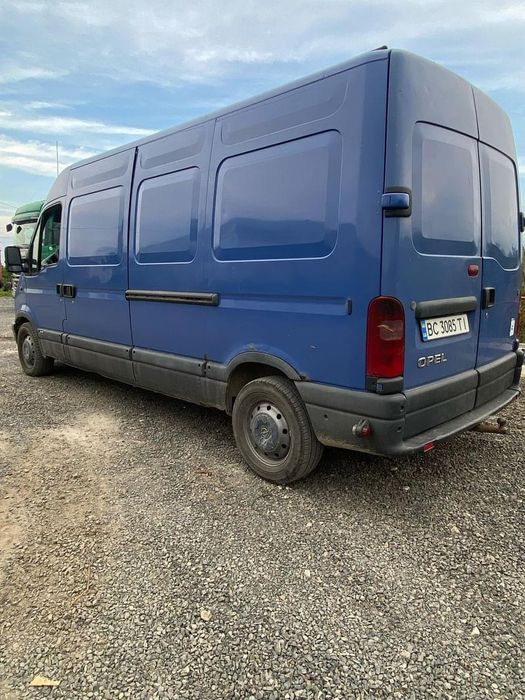 Продам авто Opel Movano 2002 р. 2.5 дизель