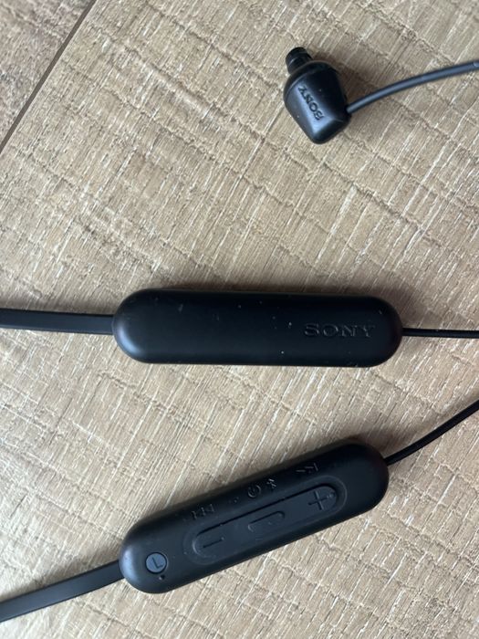 Słuchawki bezprzewodowe Sony WI-C100 Dokanałowe Bluetooth Czarne