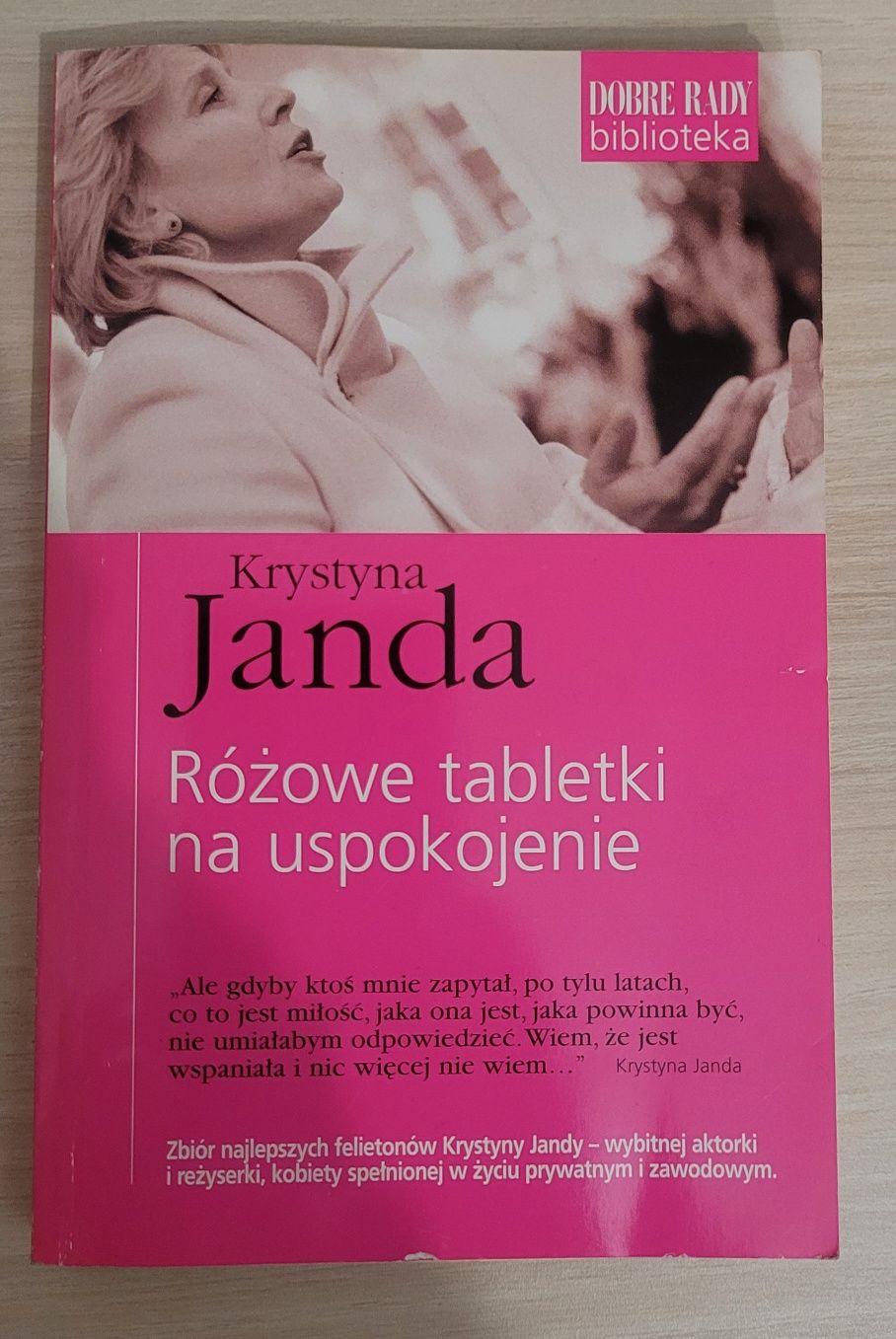 Różowe tabletki na uspokojenie - Krystyna Janda