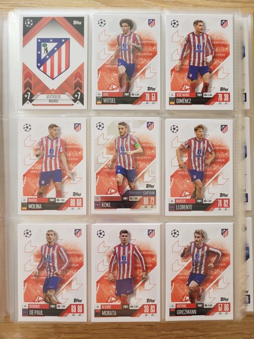 Lote de Cartas Match Attax 24/25