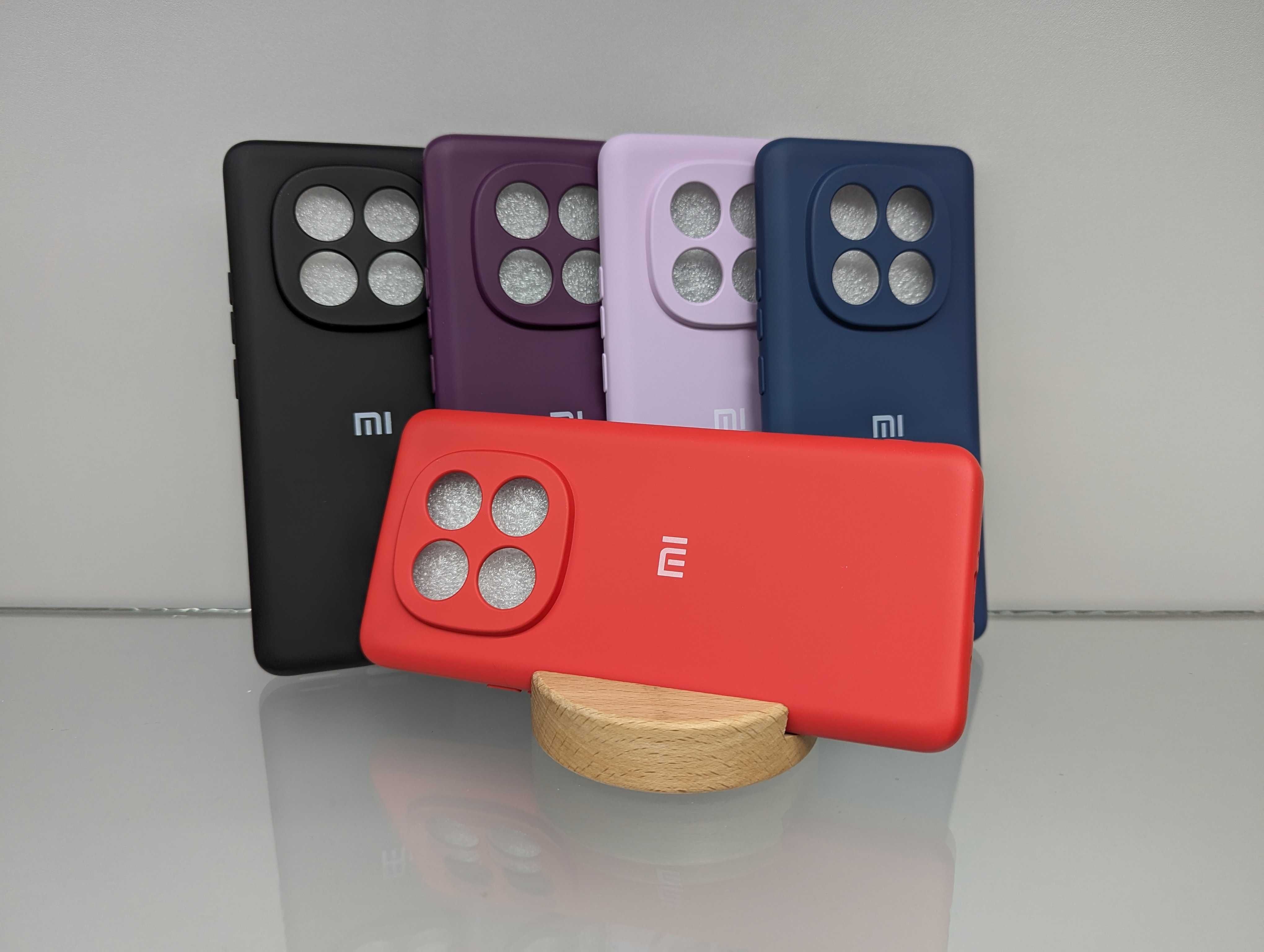 Redmi Note 14 Pro + Plus 5G Противоударный чехол софт тач с логотипом