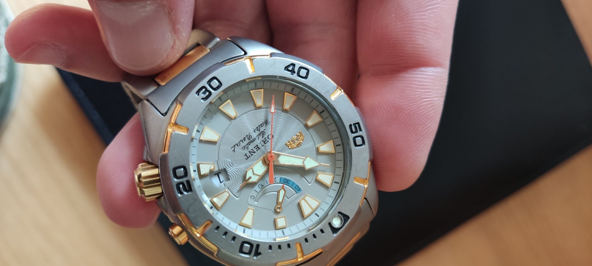 Relógio Orient m-force automático Titanium