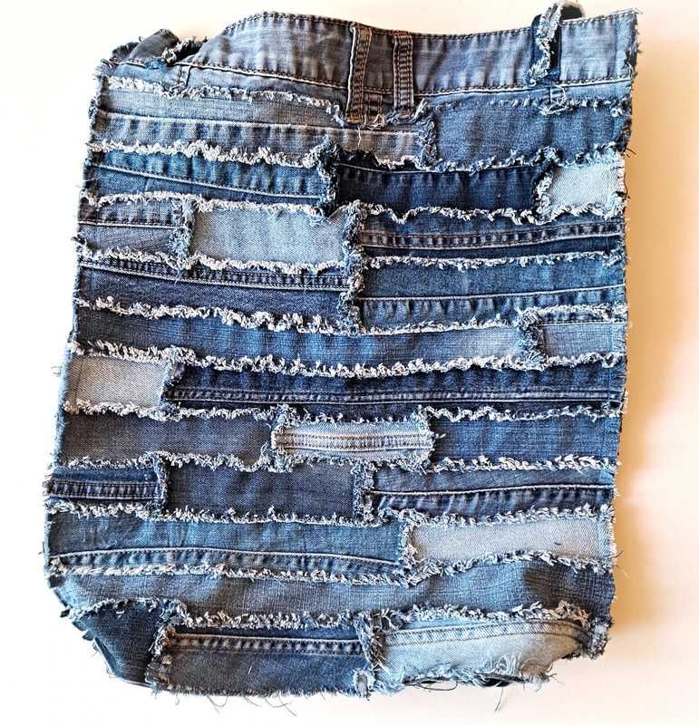 Torba na ramię denim