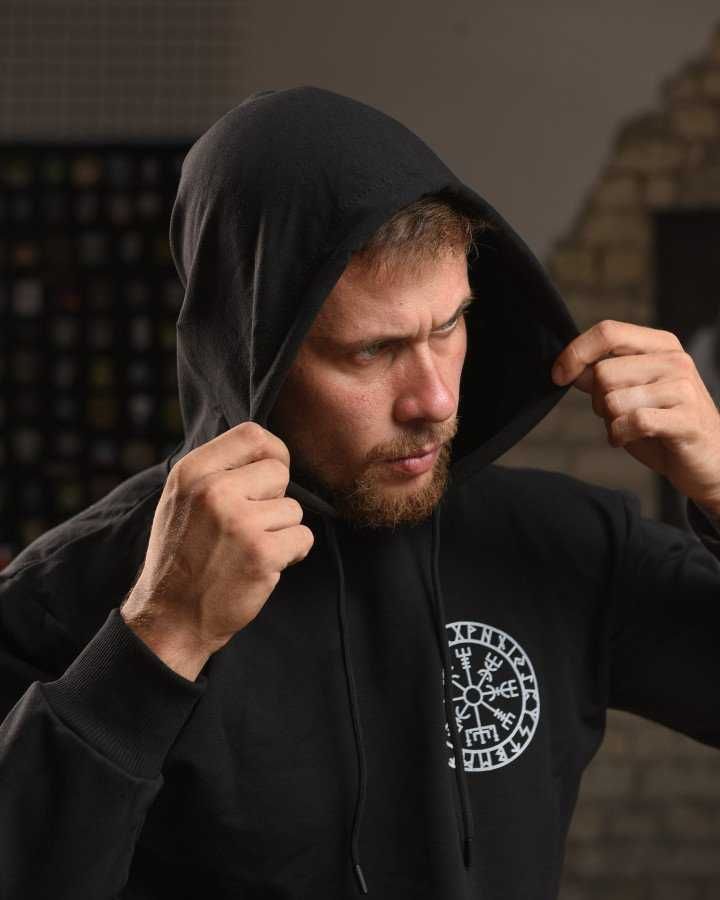 Стильний худі Maklin RUNY Black – Смерть зачекає!
