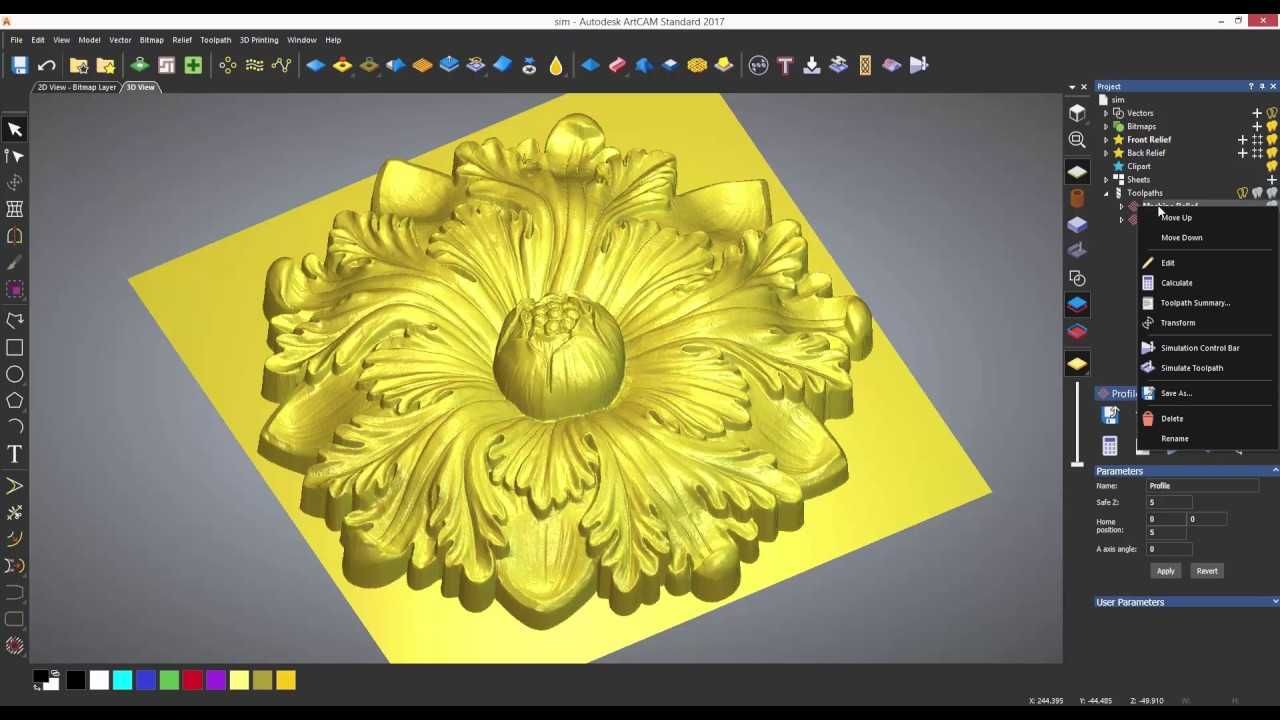 Delcam ArtCAM 3D + Dell M4800