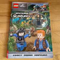 Lego Books Spotkanie w dżungli Jurassic World figurka