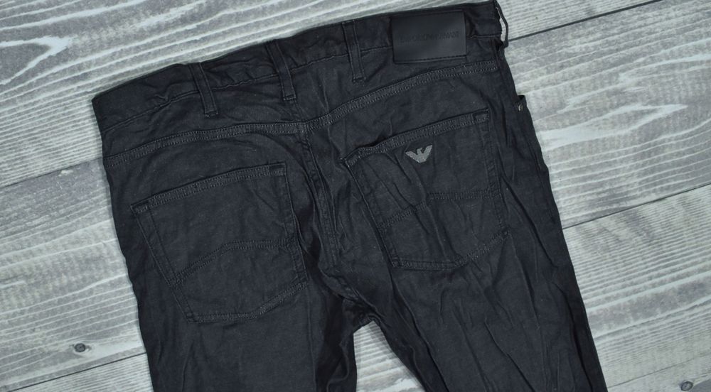 Emporio Armani Męskie Spodnie Jeansowe Jeansy 33