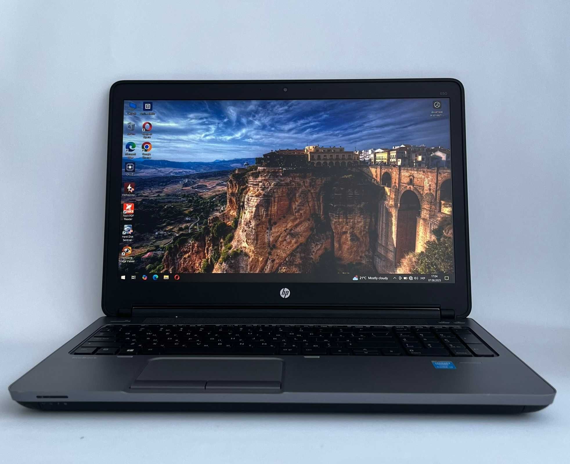 Б/У Ноутбук HP ProBook 650 G1 15.6" i5-4210M / 8ГБ /SSD 100ГБ/Гарнтія