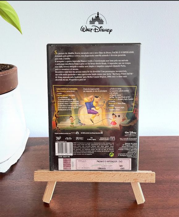 DVD Disney Pacha e o imperador