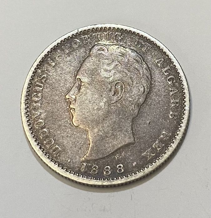 Moeda 200 Reis D LUIS I - 1888