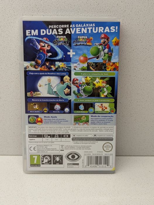 Super mario galaxy 1 + 2 switch