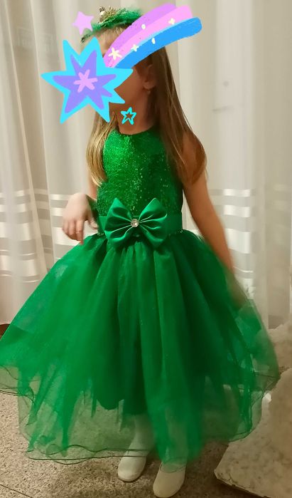 Новорічна сукня ялинка 3-5 років
