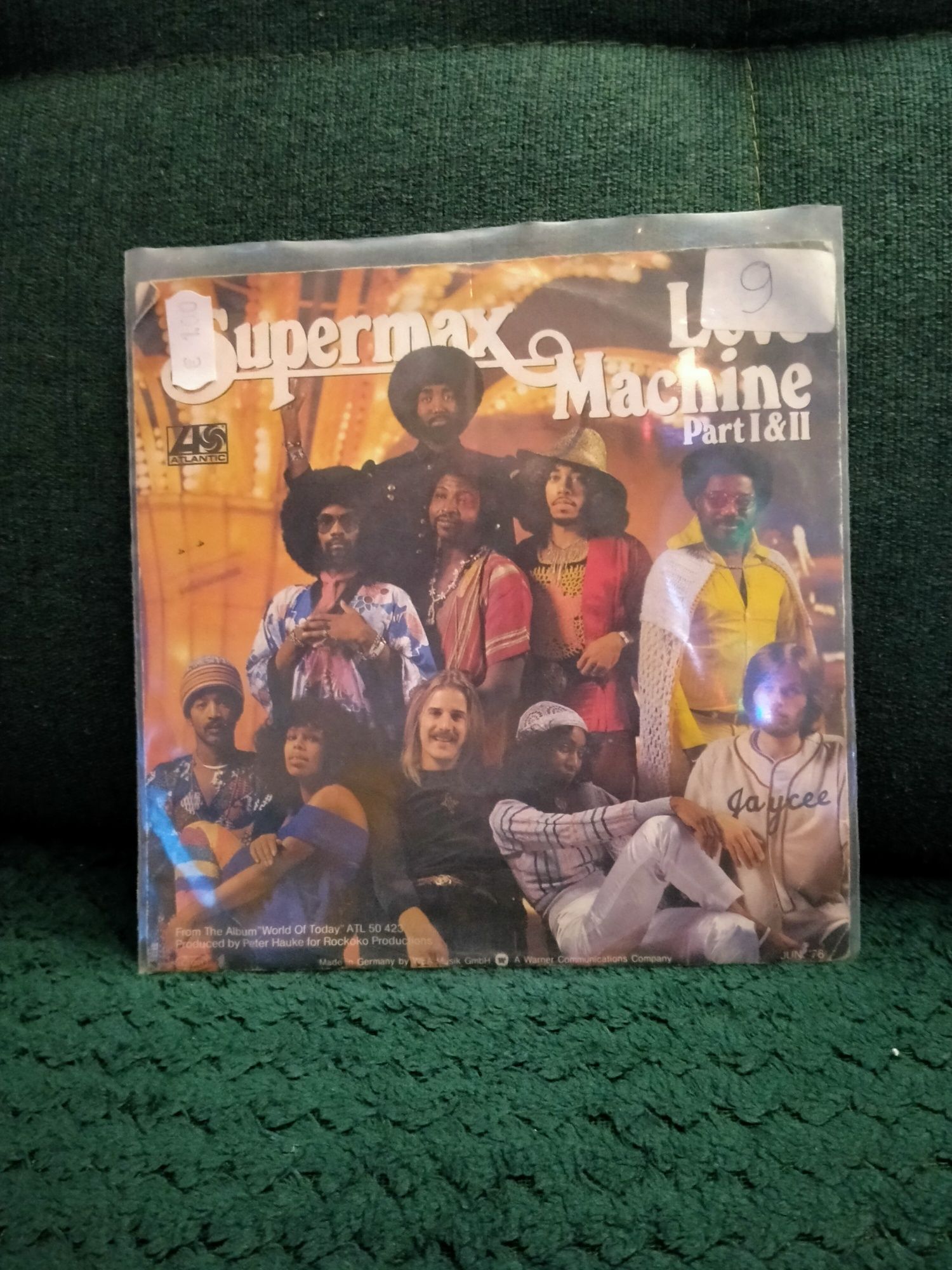 Supermax singiel vinyl