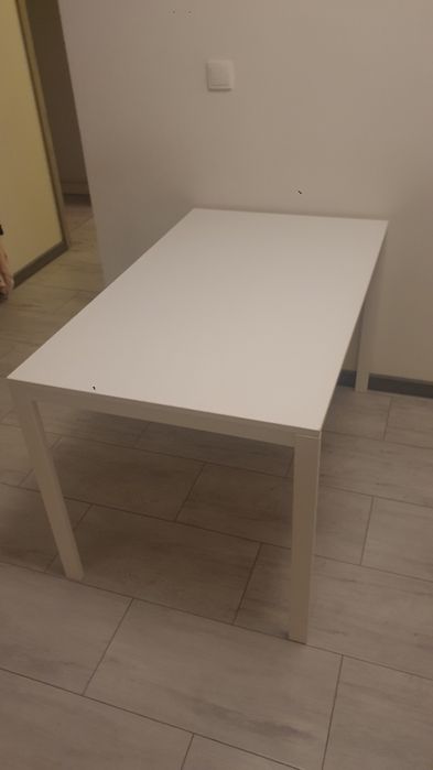 Stół kuchenny biały IKEA MELLTROP