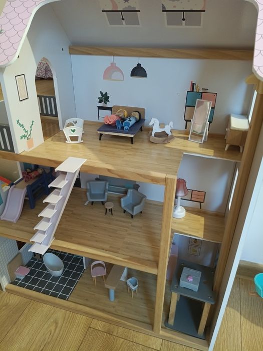 Domek 3 pietrowy drewniany Playtive